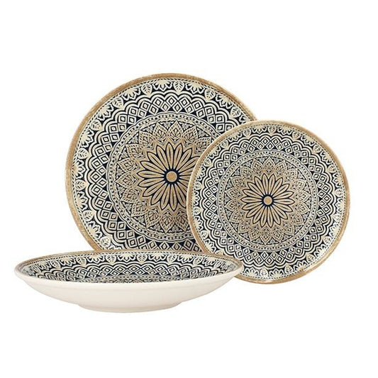 Assiette Creuse BYZANCE - Porcelaine - 21 cm