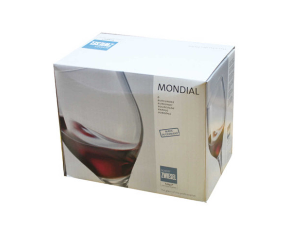 6 x verres à pied MONDIAL - 33.5cl