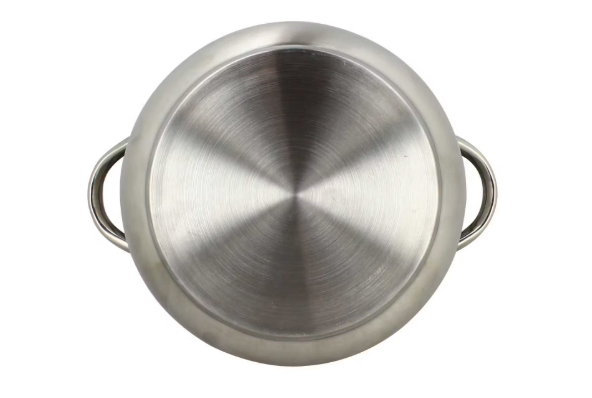 Couscoussier en inox - Couvercle en verre - 10 litres