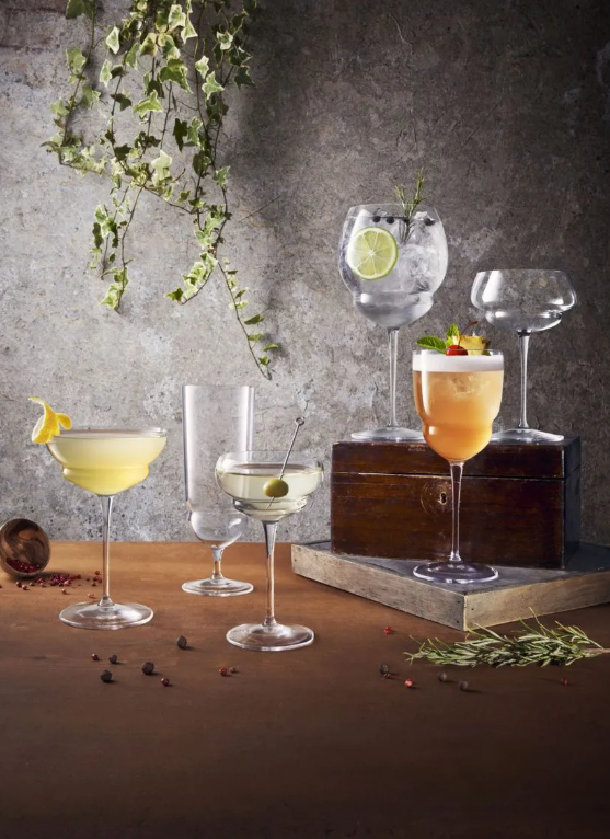 Verre à pied BACKDOOR'20s - 45CL - Tequila Sunrise