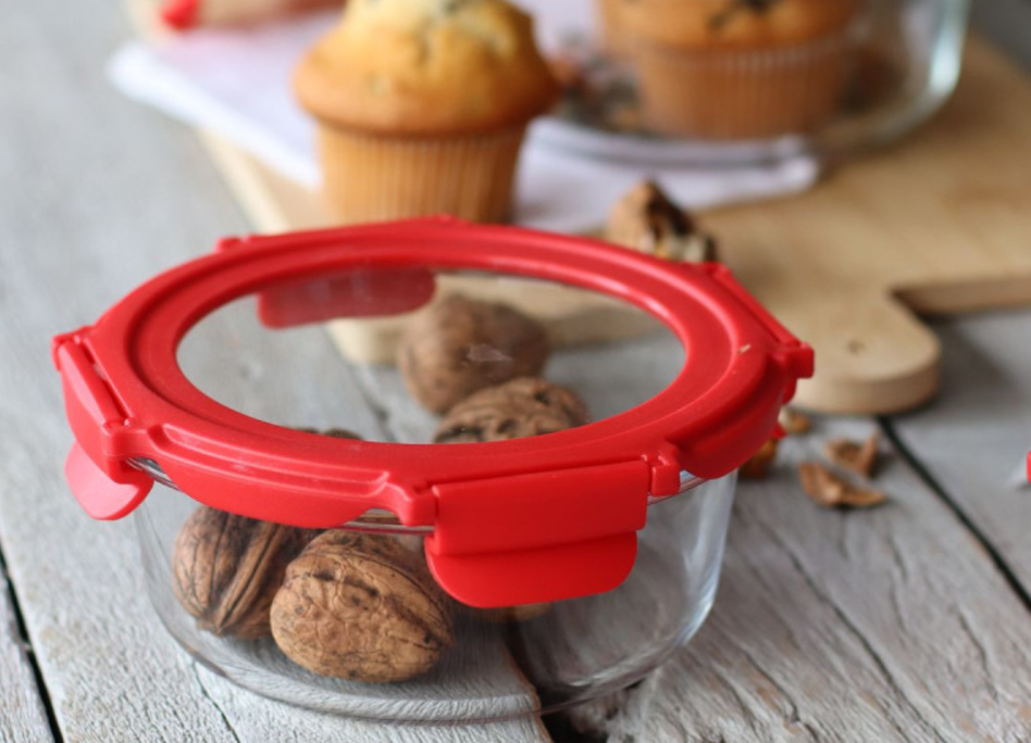 Boîte hermétique ronde - Verre - 640ml