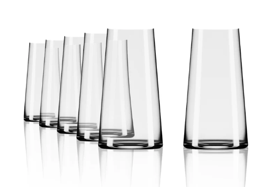 6 Verres forme haute POWER - 44.4cl