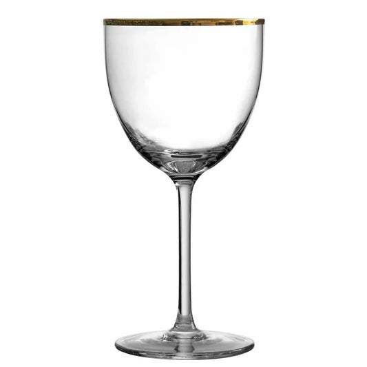 4 x verre Nick & Nora Gold Rim - 17cl