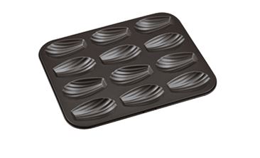 Moule à Madeleines Antiadhésif – 12 Empreintes