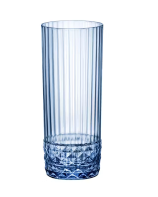 6 Verres forme haute AMERiCA'S 20 - Bleu - 40cl