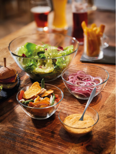 Saladier COSMOS - Verre - 17cm