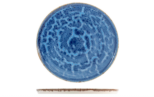 Assiette plate Cobalto 27 cm - Porcelaine