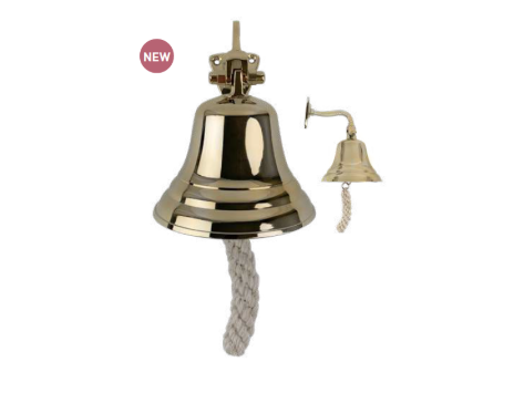 Cloche de fin de service 4" finition laiton – Beaumont™