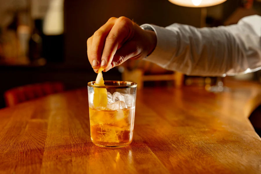 6 x Fluet Highball - Gold Rim - 45cl - Urban Bar