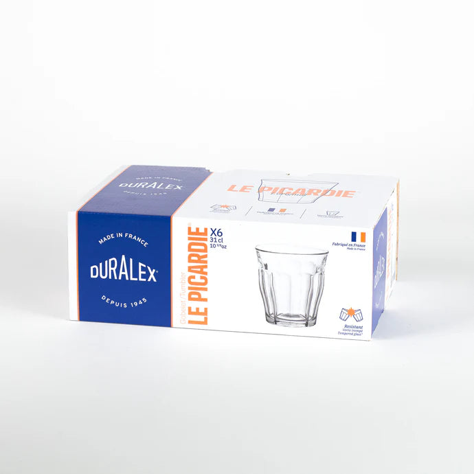 6 x verres PICARDIE - 31cl - Duralex