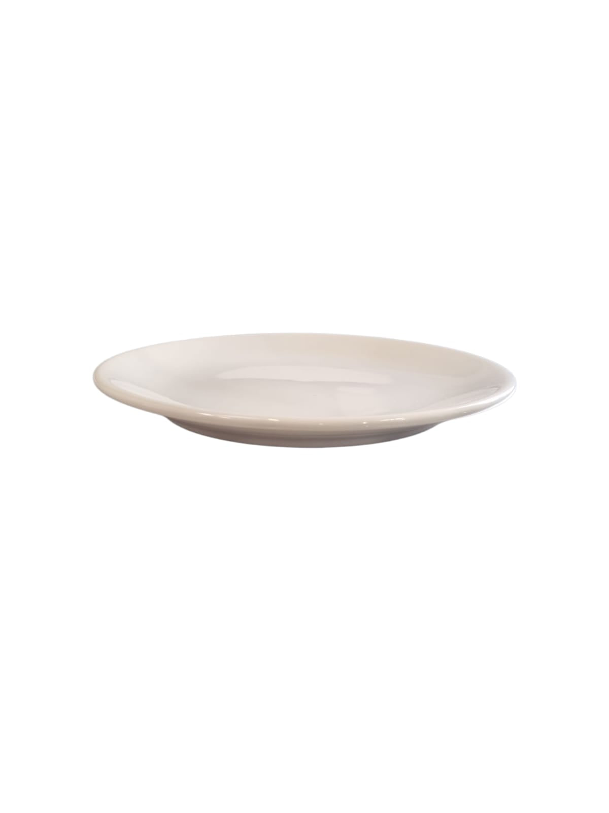 Assiette Plate LIN – Grès Crème Clair Ø 20,5 cm