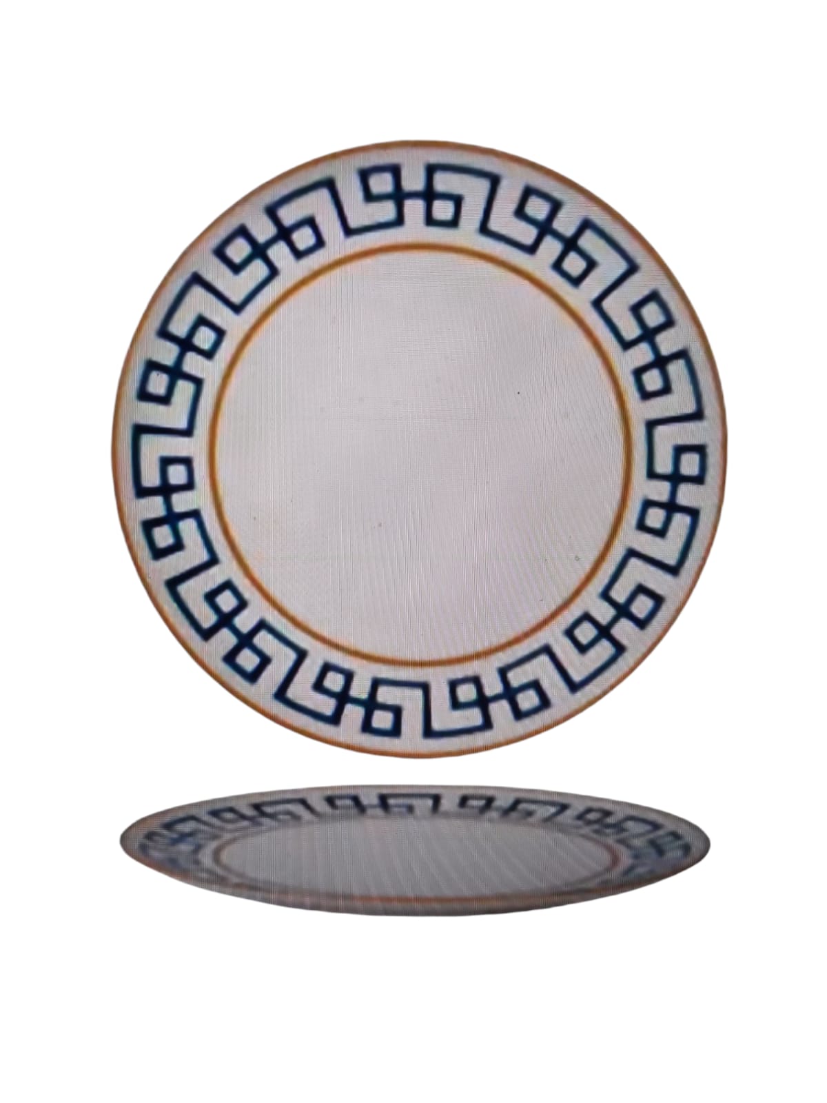 Assiette plate DEDALO - Porcelaine - 20cm - Morini
