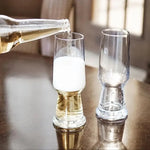 2 x verres PILSNER - à bière - 54cl - Luigi Bormioli