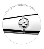 6 x cuillères de table JET - Inox - 21.5 cm