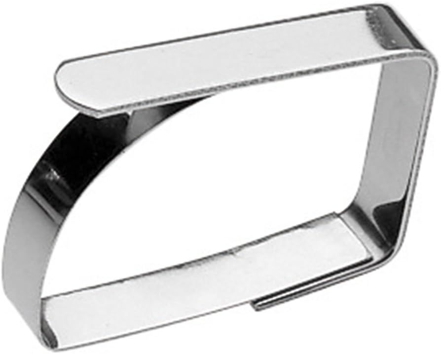 Clip de fixation pour nappe - Inox - 12 pièces - AODB - Aux origines du barPiazza