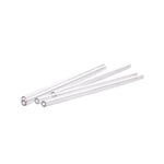 Pailles polypropylène BUSWELL® - Transparent - 20cm