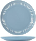 6 x assiettes à dessert assorties LOFT - 20cm - Porcelaine - H&H