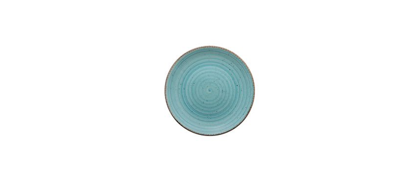 6 x assiettes plates AVANOS AZUR - 21cm - Güral Porcelaine