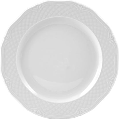6 x assiettes plates ARIANNA - 26 cm - Porcelaine - H&H