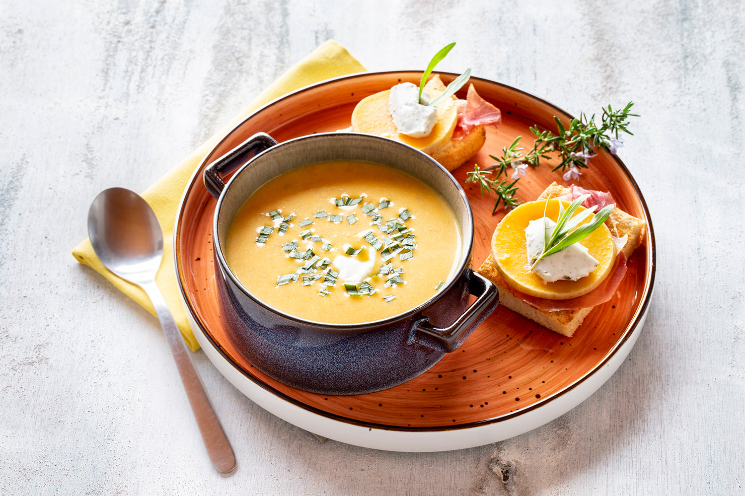 3 x assiettes plates BRISBANE 25.5cm - Porcelaine - Cosy&Trendy