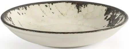 6 x assiettes creuses DALLAS - 20cm - Porcelaine - Rinart