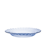 6 x assiettes creuses PICARDIE - Marine - 23cm - Duralex
