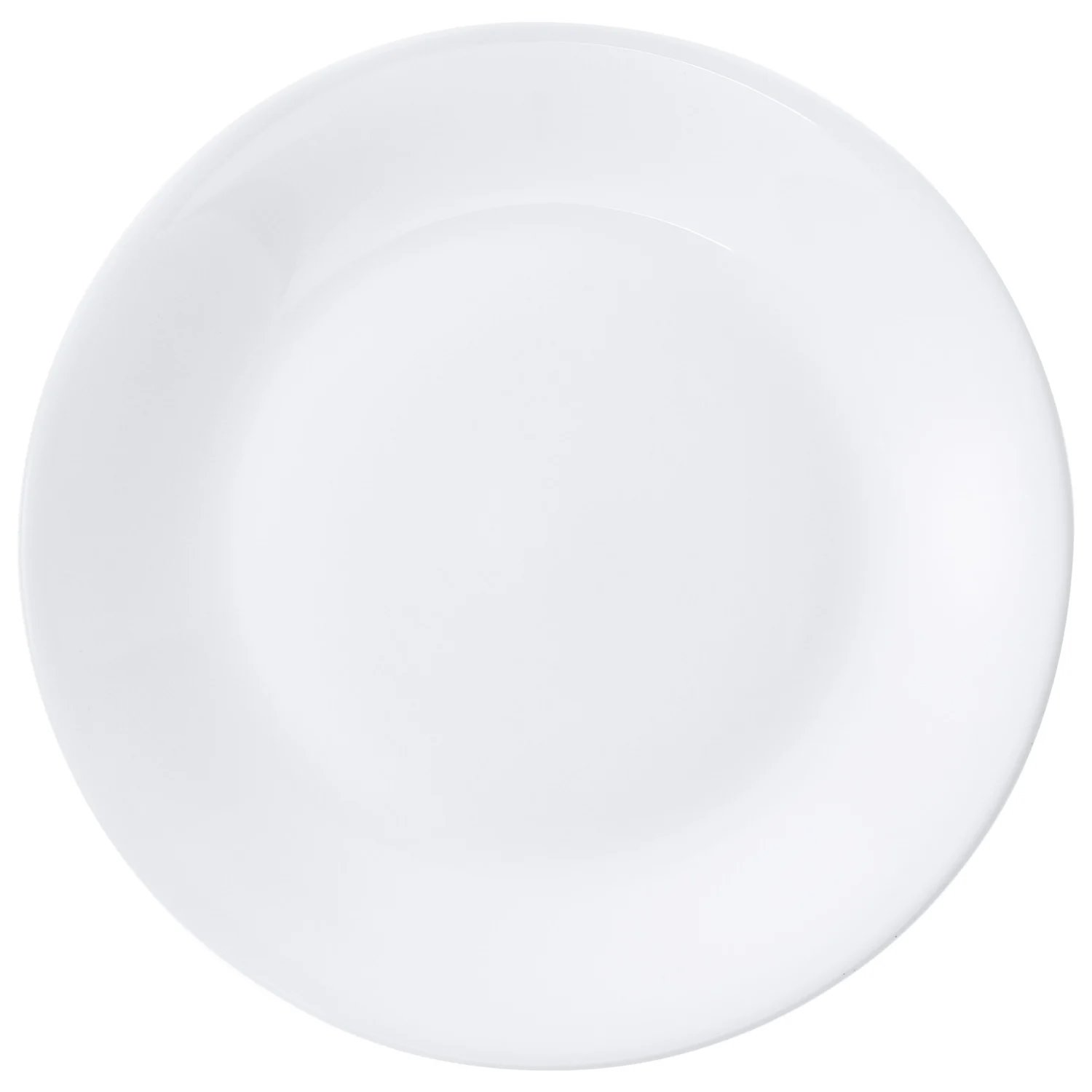 6 x assiette plates WHITE MOON - 20cm - Verre - Bormioli Rocco