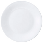 6 x assiette plates WHITE MOON - 20cm - Verre - Bormioli Rocco