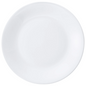 6 x assiette plates WHITE MOON - 27cm - Verre - Bormioli Rocco