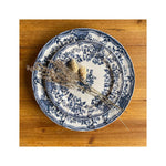 6 x assiettes plate FAUSTINE bleues - Porcelaine - 26cm - Novastyl - AODB - Aux origines du barNovastyl