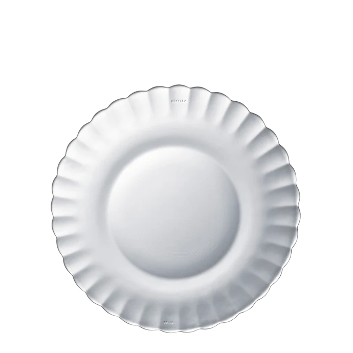 6 x assiettes plates PICARDIE - 20.5cm - Verre - Duralex