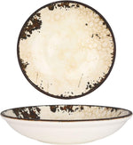 6 x assiettes creuses DALLAS - 20cm - Porcelaine - Rinart