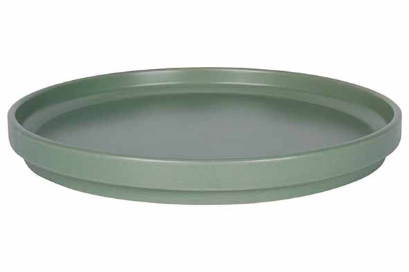 6 x assiettes plates ALTO 19,5cm - Kaki - Grès - Cosy&Trendy