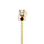 Cuillère à cocktail LUCKY CAT - Acier inox - 29.5cm - Cocktail Kingdom