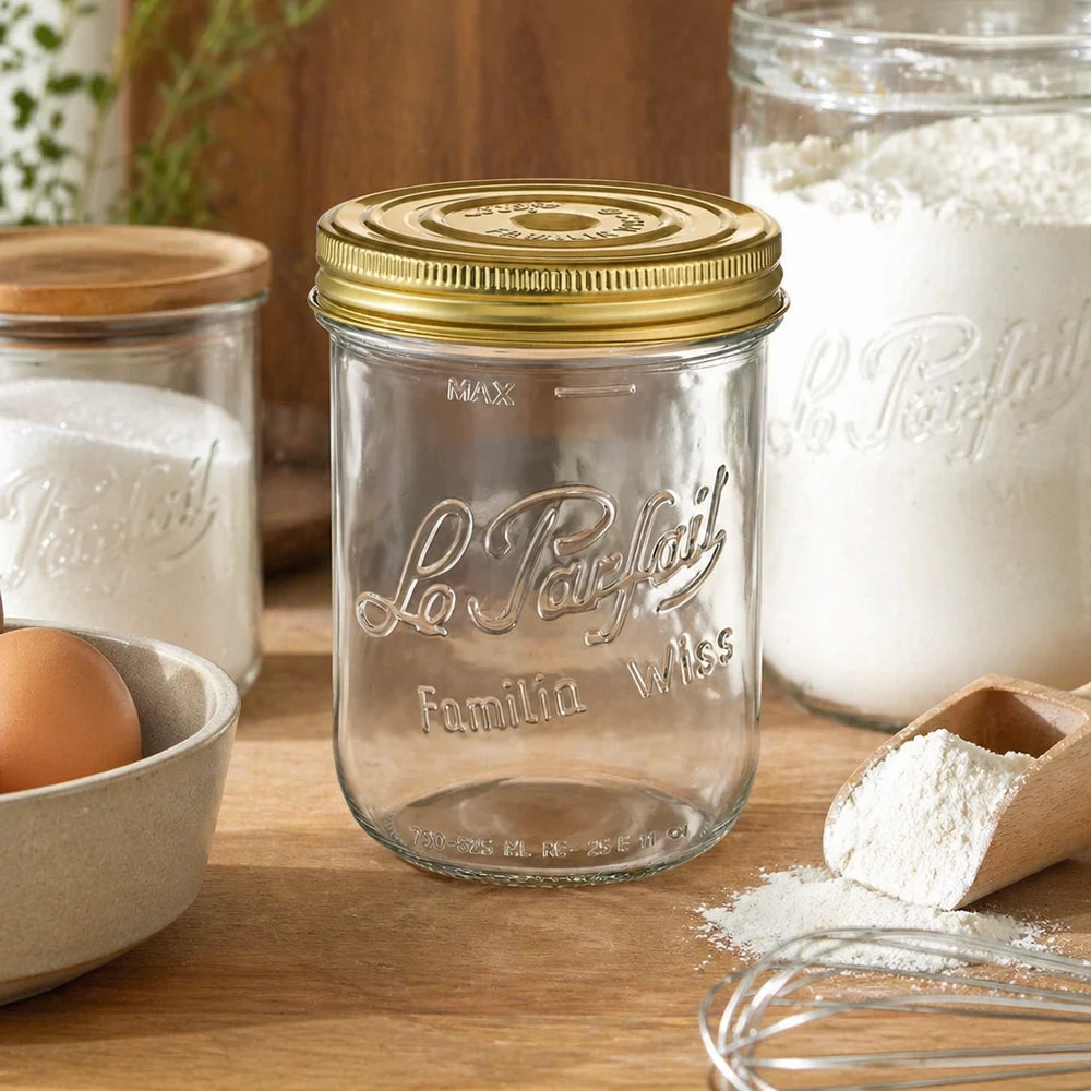 6 x pots en verre FAMILIA WISS - 1kg - Le Parfait