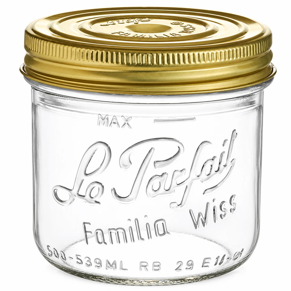 6 x pots en verre FAMILIA WISS - 500g - Le Parfait
