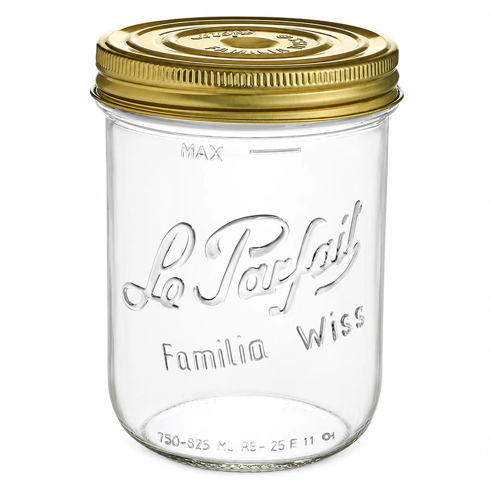 6 x pots en verre FAMILIA WISS - 750g - Le Parfait