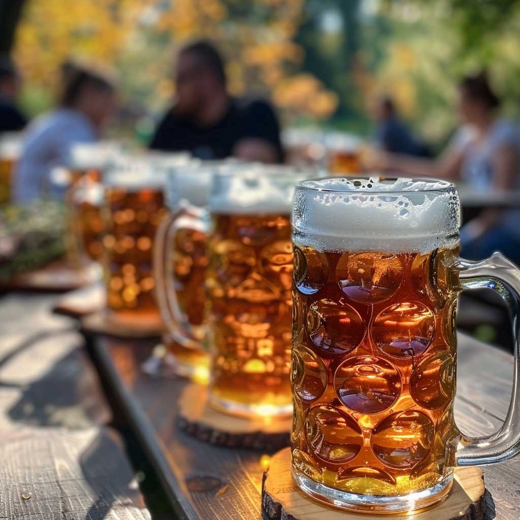 6 x verres CHOPE - à bière - 100cl - Arcoroc