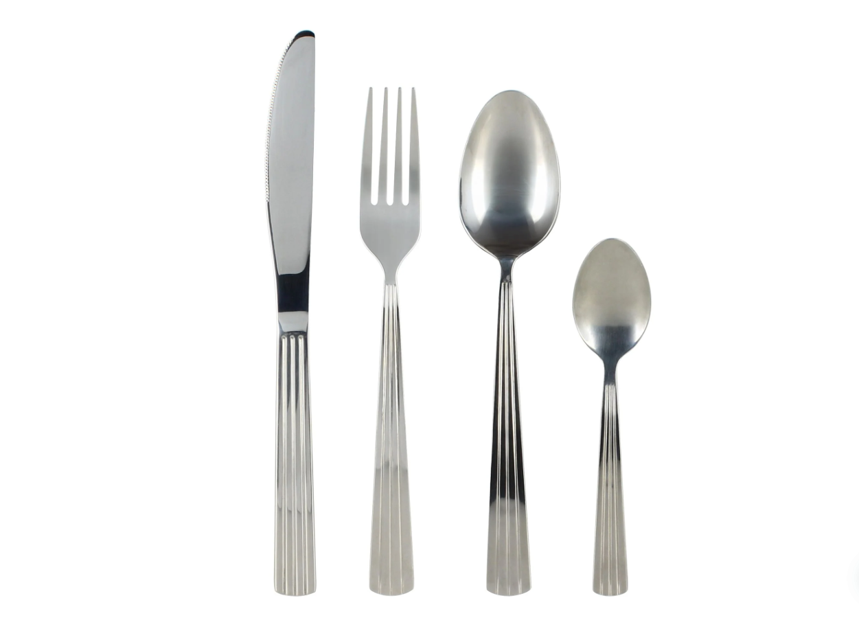 Ménagère à couverts LOUISE – 16 pièces - Acier Inoxydable - Novastyl