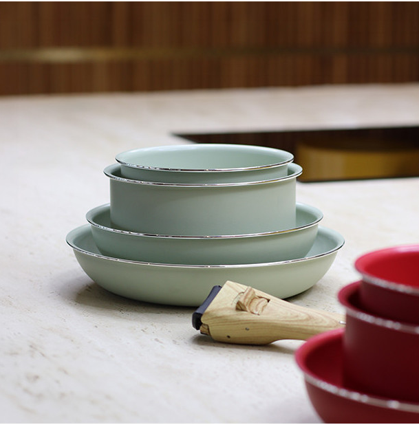 Set de 5 Pièces Cuisson en Aluminium Recyclé Céladon