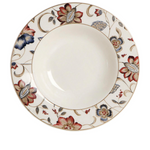 6 x assiettes creuses JACOBEAN Floral - 22,8 cm - Porcelaine - Churchill