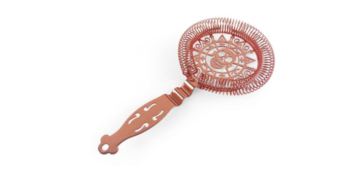 Strainer à cocktail Skull cuivré – Beaumont™