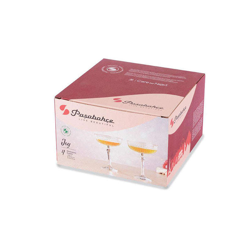 4 Coupes à champagne JOY - 25 cl