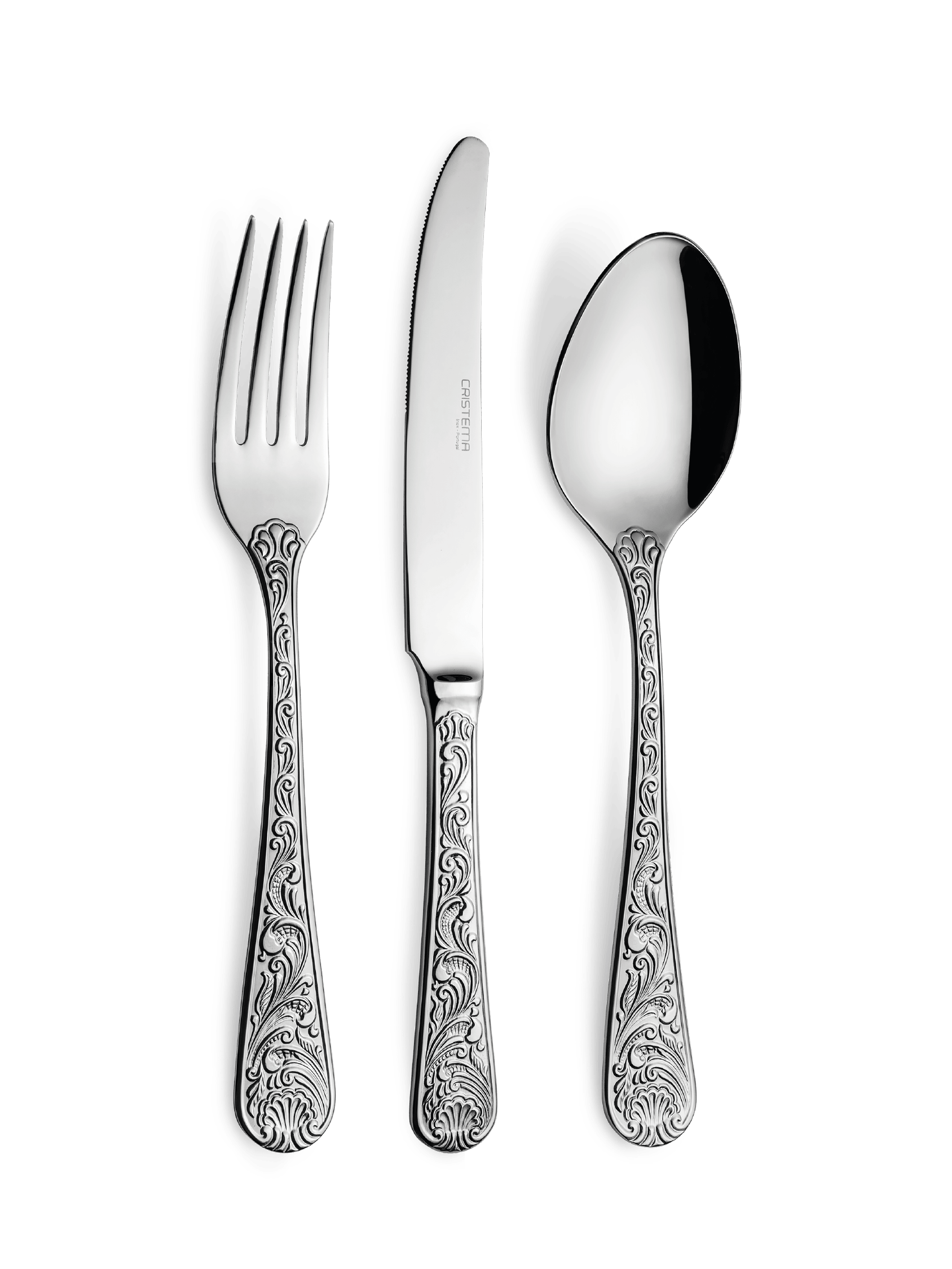 6 x fourchettes de table VERSAILLES - Inox 18/10 - Cristema - AODB - Aux origines du barCristema