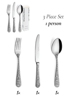 6 x fourchettes de table VERSAILLES - Inox 18/10 - Cristema - AODB - Aux origines du barCristema
