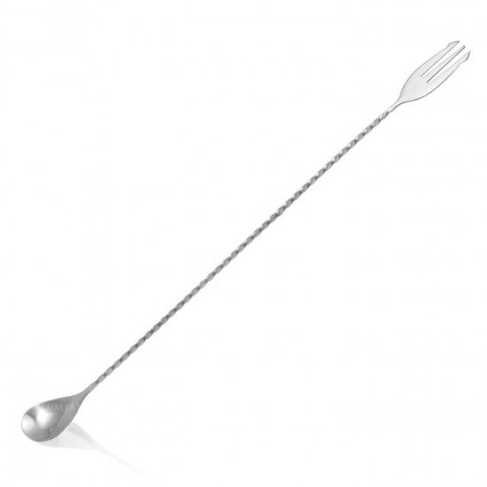 Cuillère à cocktail TRIDENT - 40cm - Inox - Lumian
