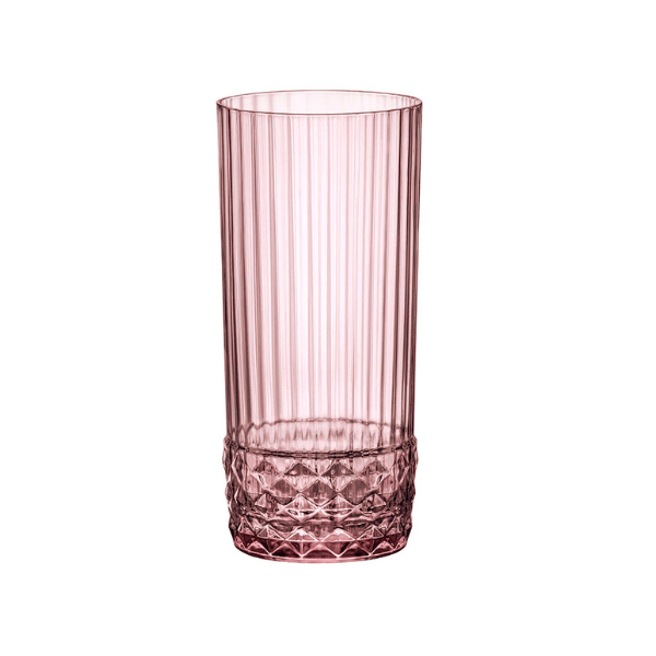 6 x verres - AMERiCA'S 20 - Rose - 40cl - Bormioli Rocco - AODB - Aux origines du barBormioli Rocco