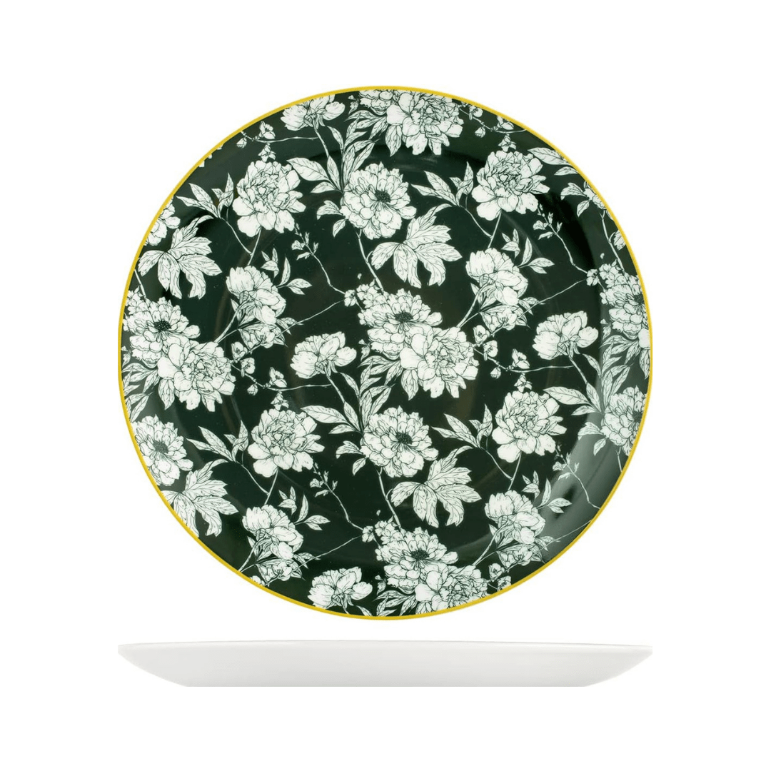 6 x assiettes plates assorties COLORFUL - 27 cm - H&H - AODB - Aux origines du barH&H