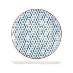 6 x assiettes plates assorties COLORFUL - 27 cm - H&H - AODB - Aux origines du barH&H