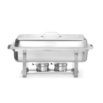Chafing - Dish rectangulaire avec réchauds - Maître Chef - AODB - Aux origines du barMaître Chef